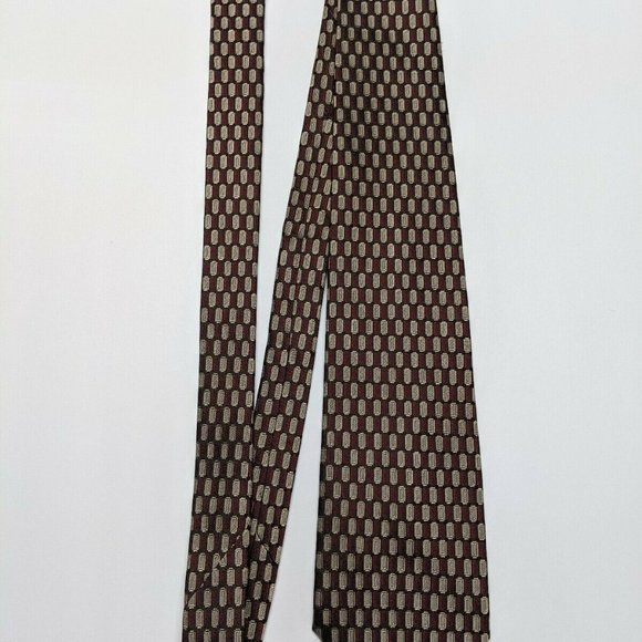 Van Heusen Geometric Silk Necktie - Picture 2 of 5